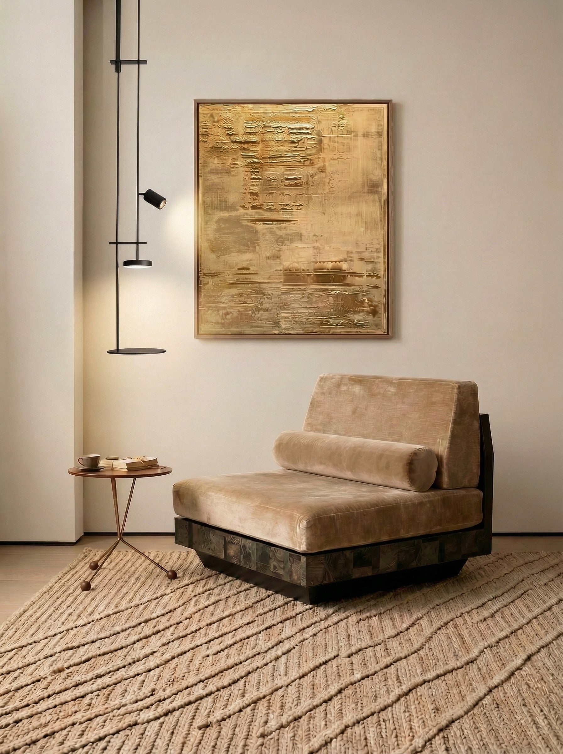 Large Wall Sconce with shelf