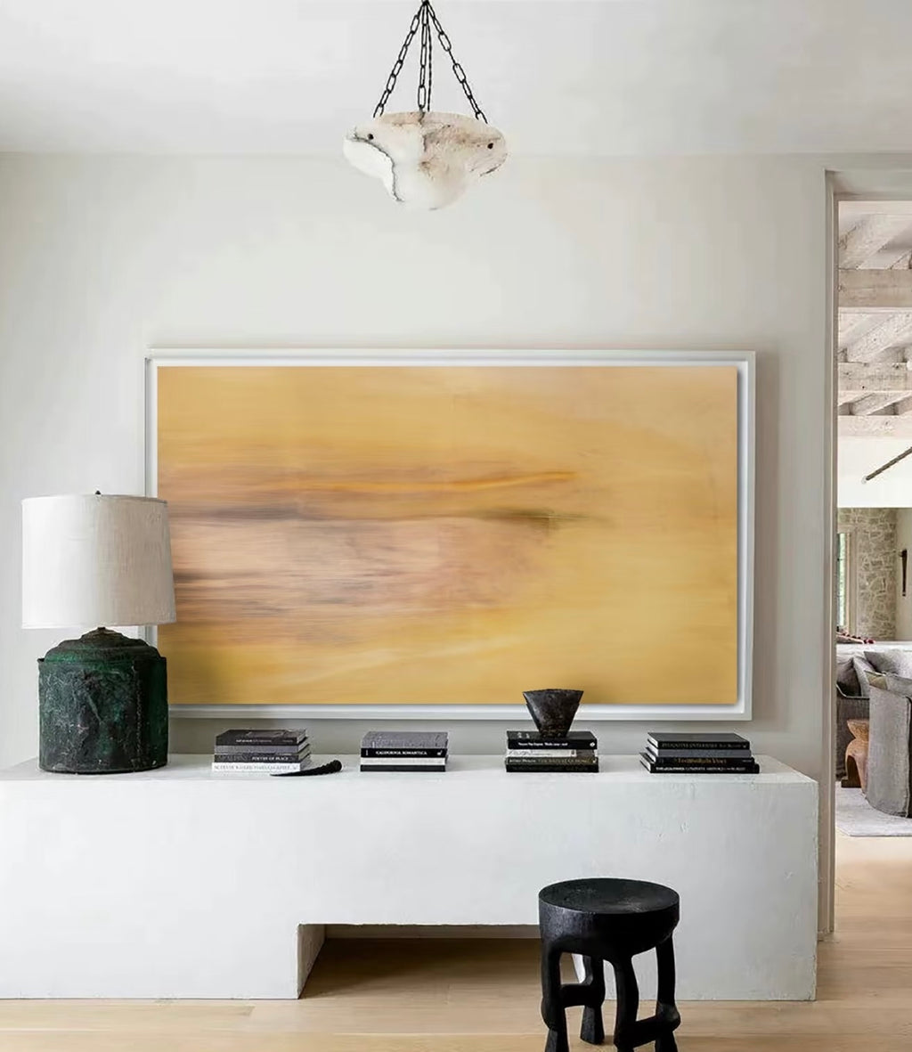 Decorative Painting for Bedroom Yellow